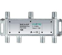 Axing BVE 6-01P splitter distributeur repartiteur 6 voies sorties pour FM CATV télévision numérique par câble (5-1218 MHz)