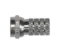 Axing CFS 3-00 connecteur fiche F à visser pour câbles de 4 mm de diamètre (lot de 10)