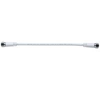 Axing MAK 020-80 modem câble coaxiale avec connecteurs F double blindage 0,2 m blanc