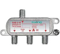 Axing SAB 2-16 dérivateur 2 directions satellite et terrestre FM TNT 16 dB (5-2400 MHz) avec passage CC en ligne principale