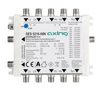 Axing Ses 5216-06N Sat Commutateur Multiple à câble Unique 5 en 2 × 16 participants SatCR Unicable