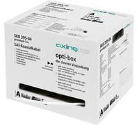 Axing SKB 395-04 Câble coaxial Ø extérieur: 6.8 mm 75 Ω 100 dB blanc Marchandise vendue au mètre