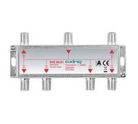 Axing SVE 60-01 Répartiteurs 6 voies Sat Splitter 5-2400 MHz y compris terrestre, avec passage CC