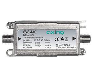 Axing SVS 4-00 amplificateur linéaire de signal satellite et TNT (17 dB, 47-2400 MHz)