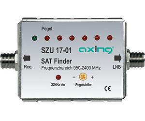 Axing SZU 17-01 satellite finder détecteur localisateur par signal satellite numérique satfinder avec le son