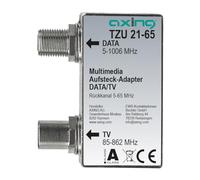 Axing TZU 21-65 adaptateur Multimédia par prise murale pour modem câble