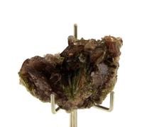 AXINITE + EPIDOTE - Pierre Naturelle en Provenance de Chamrousse, Isère, France - Cristal Rare et Puissant 94.5 ct - Certificat d'Authenticité Inclus 43 x 30 x 20 mm G