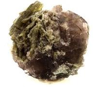 AXINITE - Pierre Naturelle en Provenance de France, Bourg d'Oisans - Cristal Multicolore Rare et Authentique 42.36 ct - Certificat d'Authenticité Inclus 26 x 25 x 16 mm Multicolore G