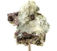 AXINITE - Pierre Naturelle en Provenance de France, Bourg d'Oisans - Rare Cristal Multicolore, Collection Jérôme Arnou et Jean-Marc Pyré 87.38 ct - Certificat d'Authenticité Inclus 41 x 37 x 16 mm Mul