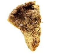 AXINITE - Pierre Naturelle en Provenance de France, La Balme d'Auris - Rare Cristal de Couleur Violette, Collection Minérale 208.5 ct - Certificat d'Authenticité Inclus 56 x 40 x 25 mm G