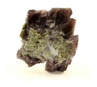 AXINITE - Pierre Naturelle en Provenance de France, Mont-de-Lans, Les Deux Alpes - Cristal Rare et Puissant 54.05 ct - Certificat d'Authenticité Inclus 34 x 32 x 12 mm G