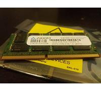 Axiom 16GB DDR SODIMM 4-2133 ECC 16GB DDR4 2133MHz ECC Module de clé (DDR4 Portable 200-pin So-DIMM 1024 x 8 m 1 x 16 GB RoHS)