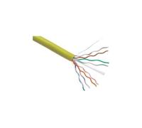 Axiom Cat5e, 1000ft 304.8m Cat5e U/UTP (UTP) Jaune Câble Réseau