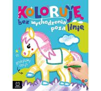 AXIOM I les couleurs sans dépasser les limites. Contour pailleté. Avec un cheval 40546
