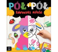 AXIOM Moitié-moitié. Coloriage pour enfants avec des moutons 38733