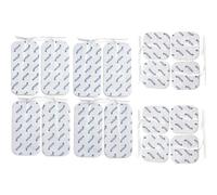 axion® 16 Pads TENS EMS 5x5 & 10x5 cm | Électrostimulateur | Broche 2 mm | Électrodes pour électrostimulateur TENS EMS. Autocollantes, réutilisables. Excellente adhérence. Dispositif médical