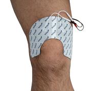 Axion - 2 Électrodes Pour Les Genoux - Connexion À Fiches De 2 Mm