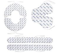 axion® 5 électrodes TENS mixtes I Connecteur à broche 2 mm | Patches compatibles avec électrostimulateurs TENS I Réutilisables et autocollantes I Accessoire pour dispositif médical