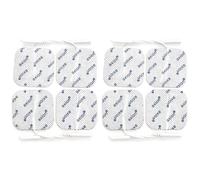axion® 8 Pads pour électrostimulateur TENS EMS 5x5 cm | CEFAR COMPEX WIRE | Électrodes TENS EMS autocollantes et réutilisables | Excellente adhérence et conductivité | Dispositif médical certifié