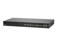 Axis 01192-002 commutateur réseau Géré Gigabit Ethernet (10/100/1000) Connexion Ethernet, supportant l'alimentation via ce port (PoE) Noir