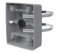 Axis Support T91B57 – Kit de montage sur poteau, intérieur/extérieur, gris urbain, P/N 01446-001