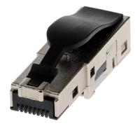 Axis 01996-001 connecteur de fils RJ-45 Noir, Métallique