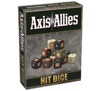 Renegade Game Studios – Dés Axis & Allies Hit Dice – 72 dés 16 mm, 4 styles, sac militaire