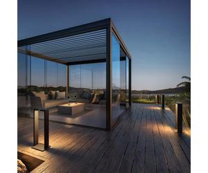 Axis - Borne & Potelet Solaire - Aluminium - Noir