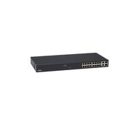 Axis T8516 PoE+ Géré Gigabit Ethernet (10/100/1000) Connexion Ethernet, supportant l'alimentation Via ce Port (PoE) Noir