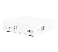 Axis D8004 - Commutateur - non géré - 4 x 10/100 (PoE+) + 1 x 10/100 - de bureau - PoE+ (60 W) - pour AXIS A1610-B, C1410, D3110, M1075-L, M3067-P, P1385-E, P1455-LE, P1455-LE-3, W400