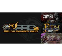 Axis Game Factorys AGFPRO plus Zombie FPS plus Fantasy Side Scroller Player plus BattleMat Multi Player (PC)