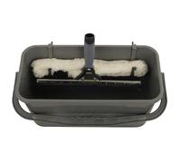 Axis Line Grand seau de 22 litres en plastique, porte-essuie-glace, seau sans raclette