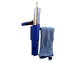 Axis Line Kit de nettoyage pour tableau 45 cm, 5 pièces avec raclette | Support en T avec chambre à eau, housse de lavage avec grattoir latéral, carafe avec support mural, chiffon de polissage en