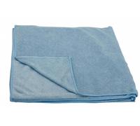 Axis Line Lot de 10 chiffons en microfibre - 40 x 40 cm - 240 g/m² - Bleu
