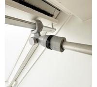 Axis Line Ouvre-fenêtre de toit avec crochet mobile et rigide, pour barres télescopiques jusqu'à 12 m