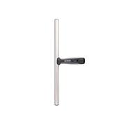 Axis Line Support T en Alu 35 cm - Porte-mouilleur Vitres Professionnel | Support applicateur pour perche télescopique, tube aluminium résistant à la corrosion et poignée avec trou de verrouillage.