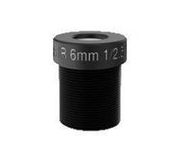 AXIS - Objectif CCTV - 1/2" - montage M12 - 6 mm - f/2.0 (pack de 4) - pour AXIS Q6010-E, Q6100-E 50 Hz