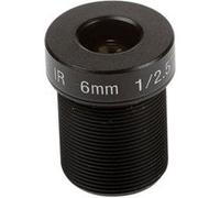 AXIS - Objectif CCTV - Focale fixe - iris fixe - 1/2.8" - montage M12 - 6 mm - f/1.6 (pack de 10) - pour AXIS P3904-R M12, P3905-R, P3905-R M12,