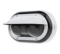 AXIS P4708-PLVE - Caméra réseau panoramique - dôme - extérieur - à l'épreuve du vandalisme / résistant aux intempéries - couleur (Jour et nuit) - 2 x 8 MP - 3840 x 2160 - iris fixe - à focale variable