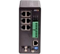 Axis Commutateur géré T8504-R – 4x Gigabit PoE+ + 2x combo Gigabit/SFP, PoE++ 240W, montable en rack