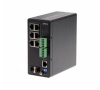 Axis T8504-R Géré Gigabit Ethernet (10/100/1000) Connexion Ethernet, supportant l'alimentation Via ce Port (PoE) Noir