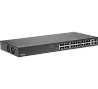 Axis T8524 PoE+ Géré Gigabit Ethernet (10/100/1000) Connexion Ethernet, supportant l'alimentation via ce port (PoE) Noir
