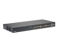 Axis T8524 PoE+ Network Switch - Commutateur - Géré - 24 x 10/100/1000 (PoE+) + 2 x SFP Gigabit combo (liaison montante) - de bureau Montable sur rack - PoE+ (370 W) - pour AXIS A1610 C1410 D3110 M306