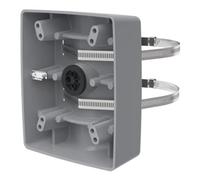 Axis Support T91B57 – Kit de montage sur poteau, intérieur/extérieur, gris urbain, P/N 01446-001