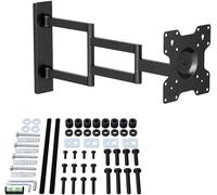 Axis XL 70 cm Support TV Mural, Long Bras pivotant Distance au Mur jusqu'à 70 cm, allonger, pivoter, Incliner, Tourner, TV env. 24-50 Pouces - 25 kg, jusqu'à VESA 200x200mm