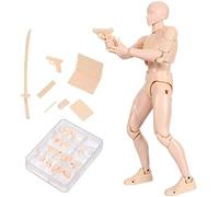 AXITWXIT Figurines d'action Body-Kun DX et Body-Chan DX en PVC pour figurines S H avec boîte pour artistes (couleur peau, homme)