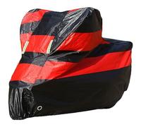 AXIYUE Housse Protection pour Moto pour Renault Master 1980-2021 2022 2023 2024 2025 X70,Housse Moto Impermeable,Housse Protection pour Moto,Bache Moto Exterieur Etanche avec Trous De Serrure,Red