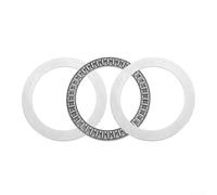 AXK75100 Palier de butée à aiguilles avec rondelles AS75100 trempées pour espaces compacts et exigences de rigidité élevée 75 x 100 x 4 mm