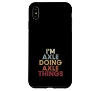 Axle Name Axle Personalized Name First Given Coque pour iPhone XS Max