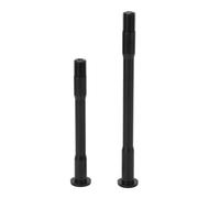 Axles Thru Vélo M12 1,5mm, Kit De Moyeu Avant Arrière Aluminium pour Mini Vélo Électrique - Léger Et Résistant, Anodisé, Compatible Large